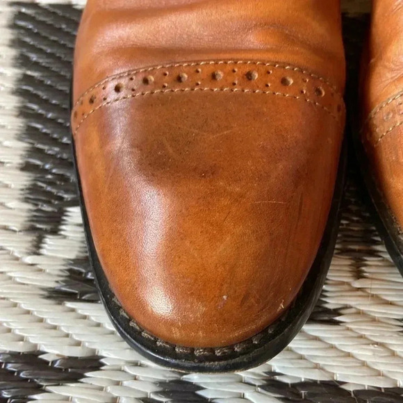 Stacy Adams | Prescott Cap Toe Lace Up Dress Shoes - Picture 4 of 12